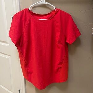 Lululemon Poppy Color Top Size 6